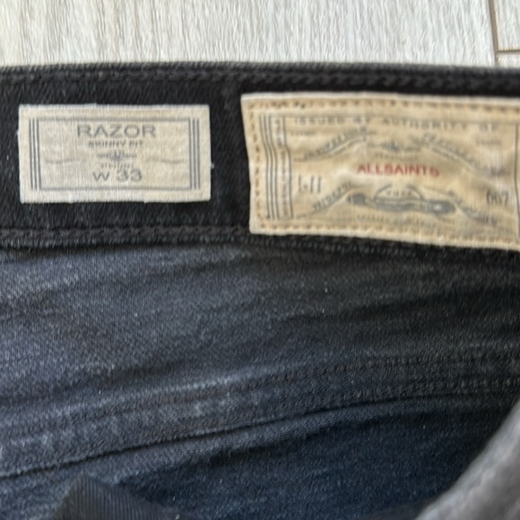 All Saints Men Razor Skinny Jeans - Picture 2 of 5